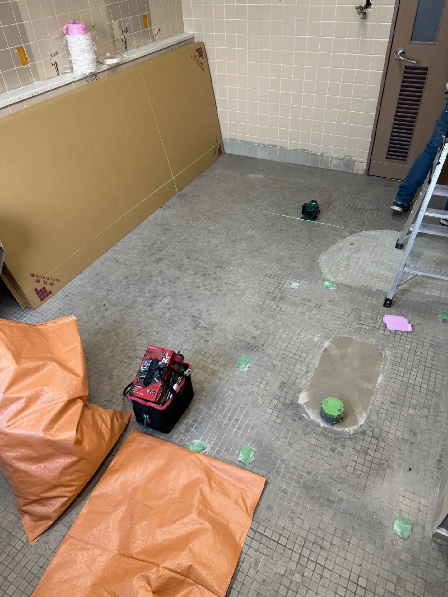 トイレ回収工事